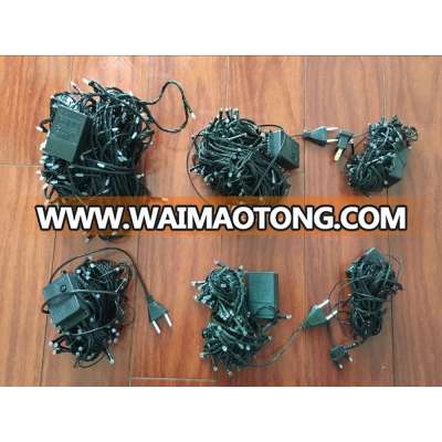 Wholesale 10M100 lamp black LED m bubble lamp string Christmas lights wedding festival decoration lamp string