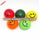 Yellow Smiley face shape PU foam Stress Ball