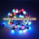 Pure copper wire LED RGB Ball cover string lights IP65 Christmas light,led string light